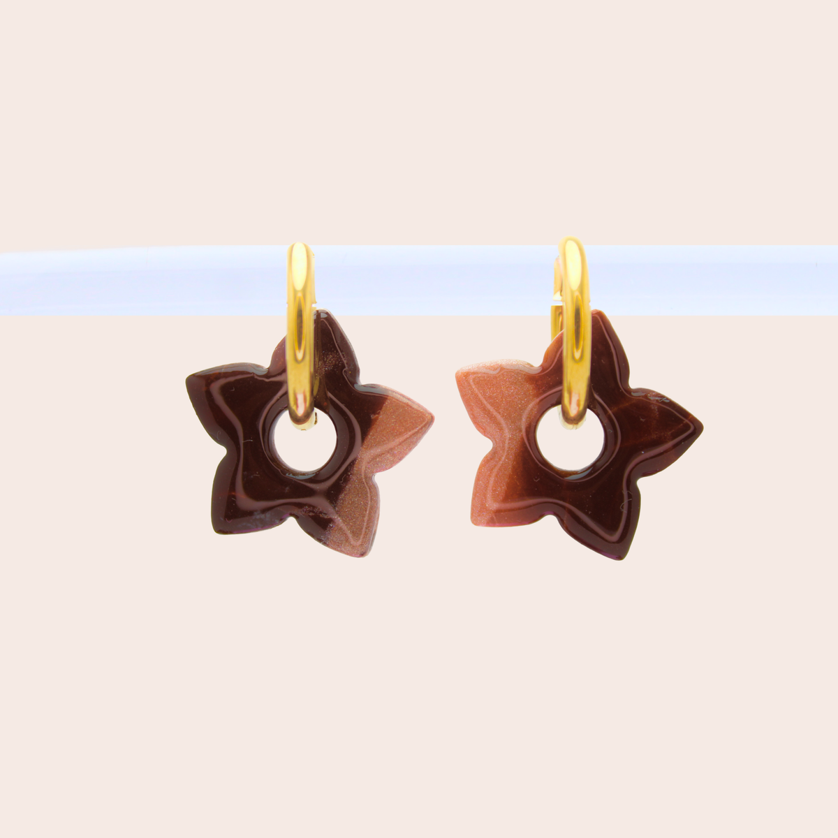 Boucles d'oreilles Fleurs