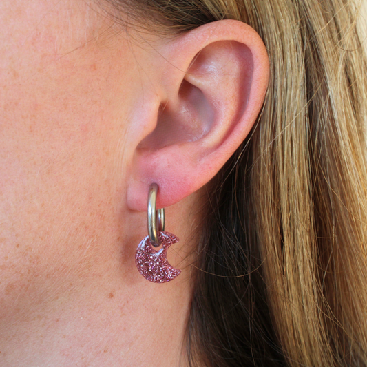 Boucles d'oreilles Soleil / Lune