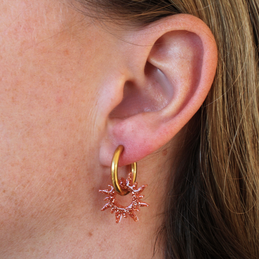 Boucles d'oreilles Soleil