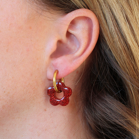 Boucles d'oreilles Fleurs