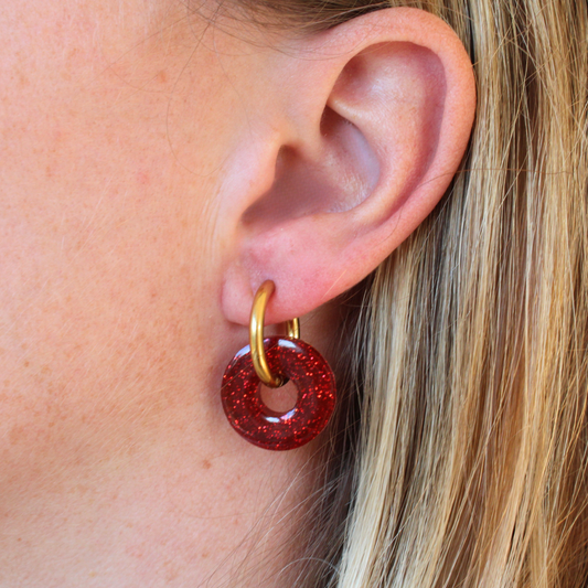 Boucles d'oreilles Rondes