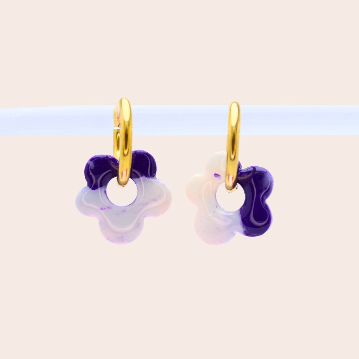 Boucles d'oreilles Fleurs