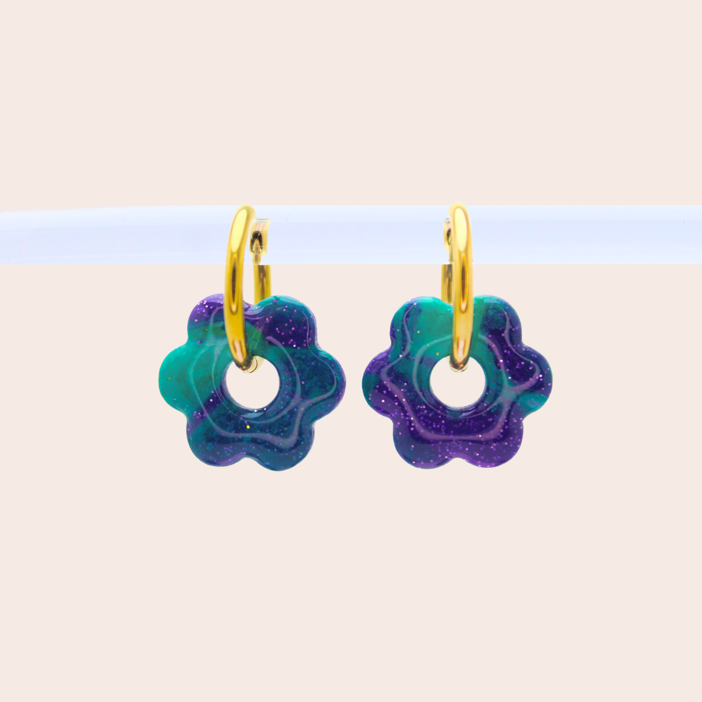 Boucles d'oreilles Fleurs