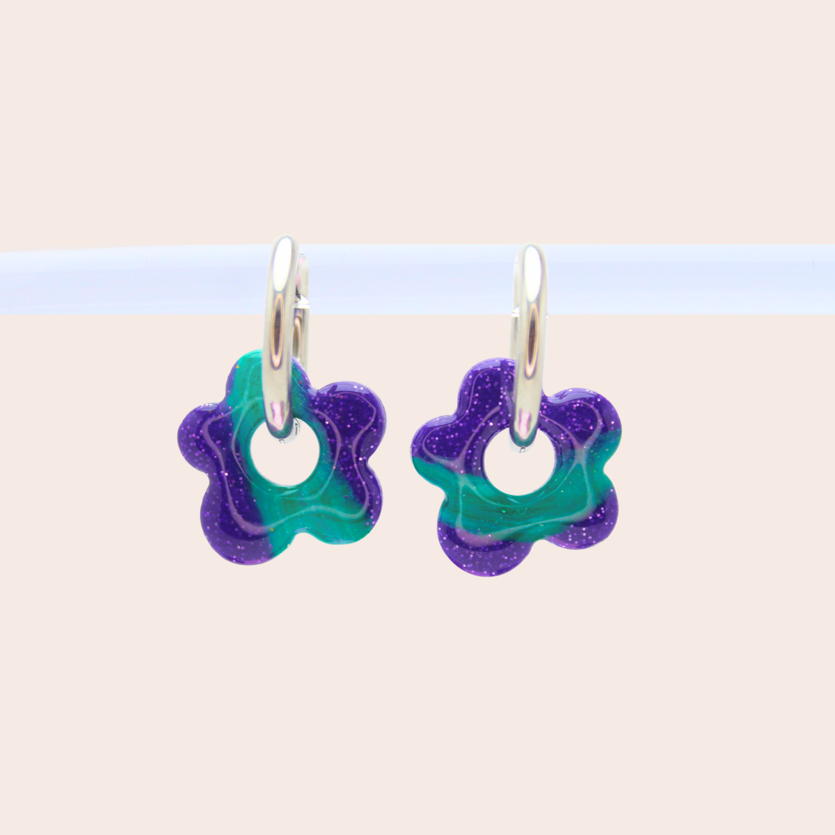 Boucles d'oreilles Fleurs