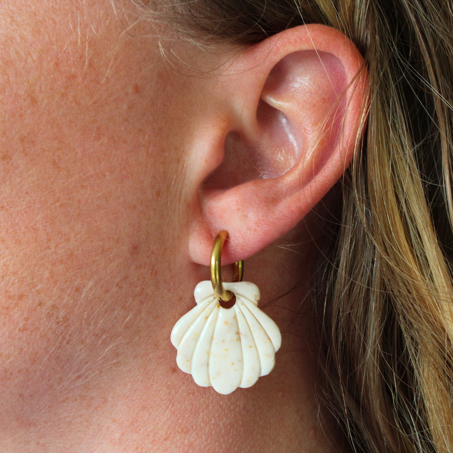 Boucles d'oreilles Coquillage