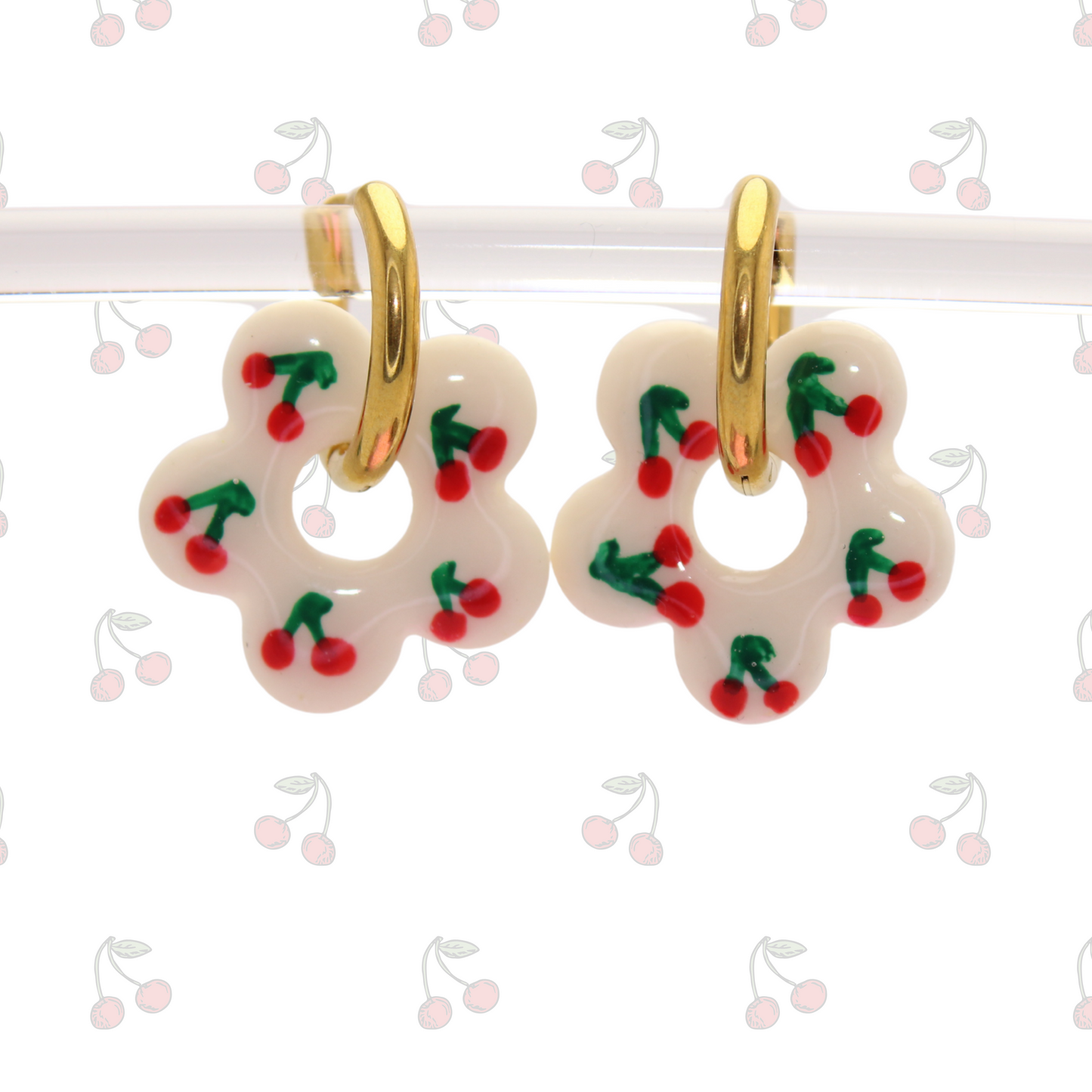 Boucles d'oreilles Cerises