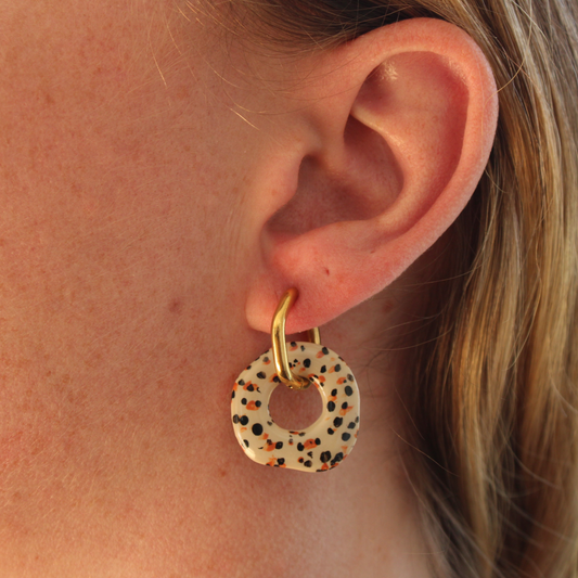 Boucles d'oreilles Tacheté