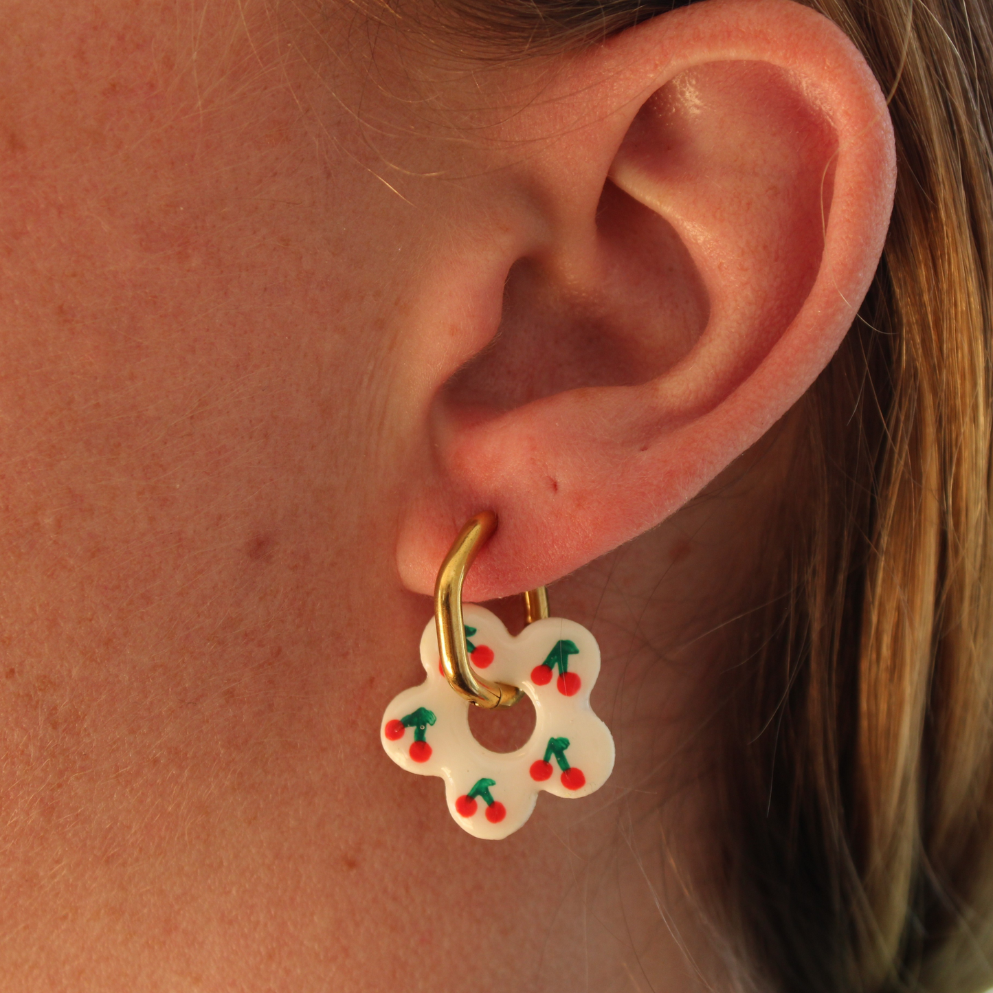 Boucles d'oreilles Cerises