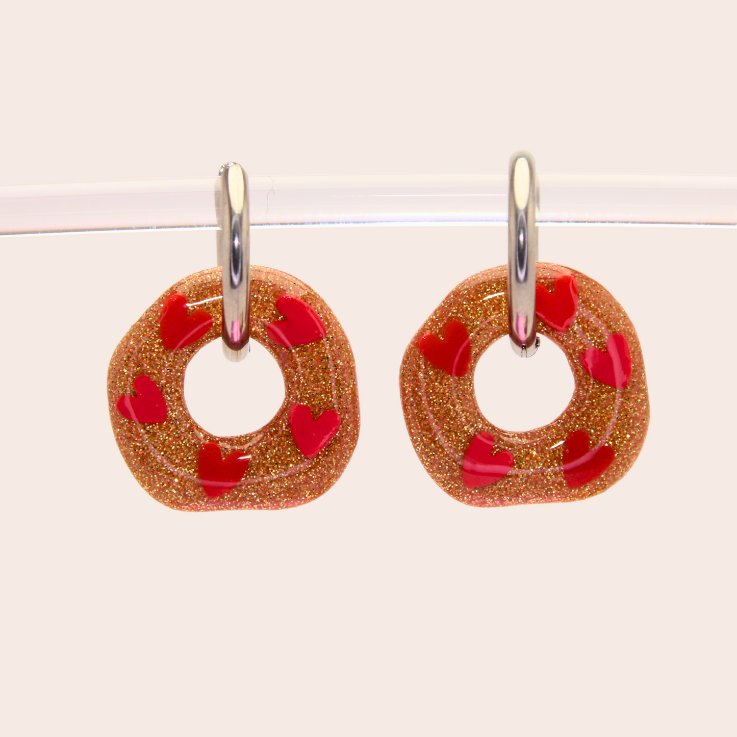 Boucles d'oreilles Cœur