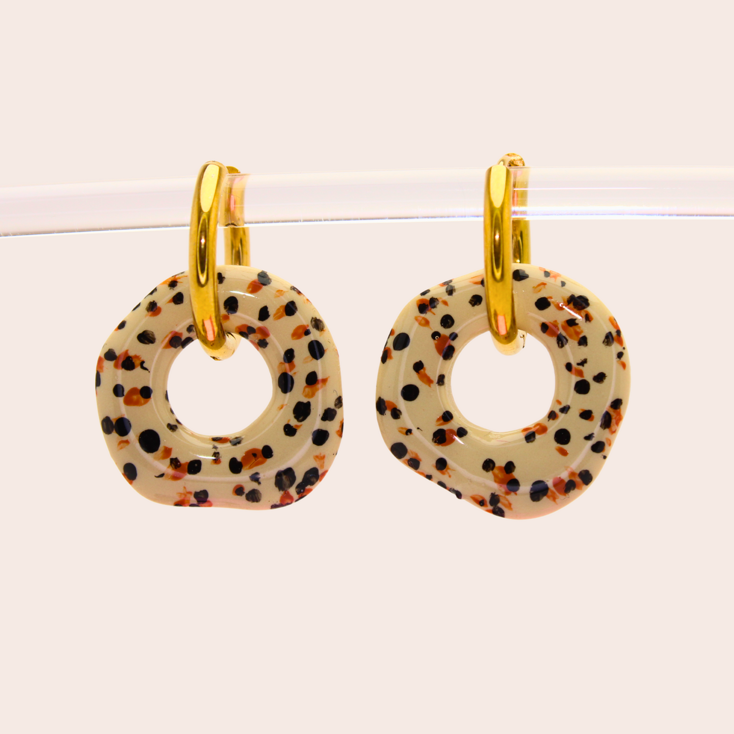 Boucles d'oreilles Tacheté