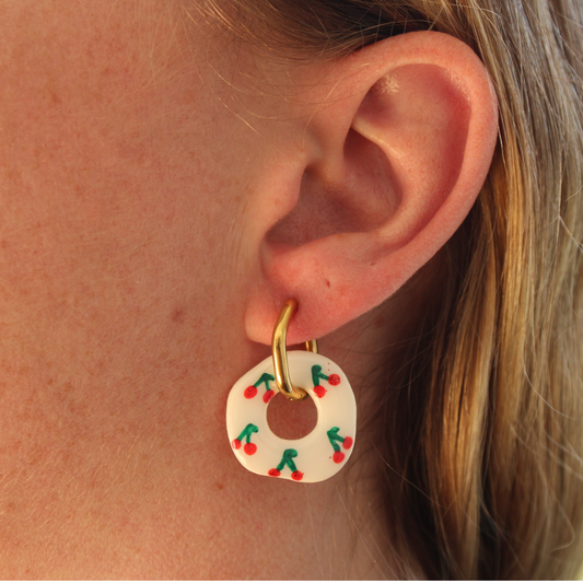 Boucles d'oreilles Cerises