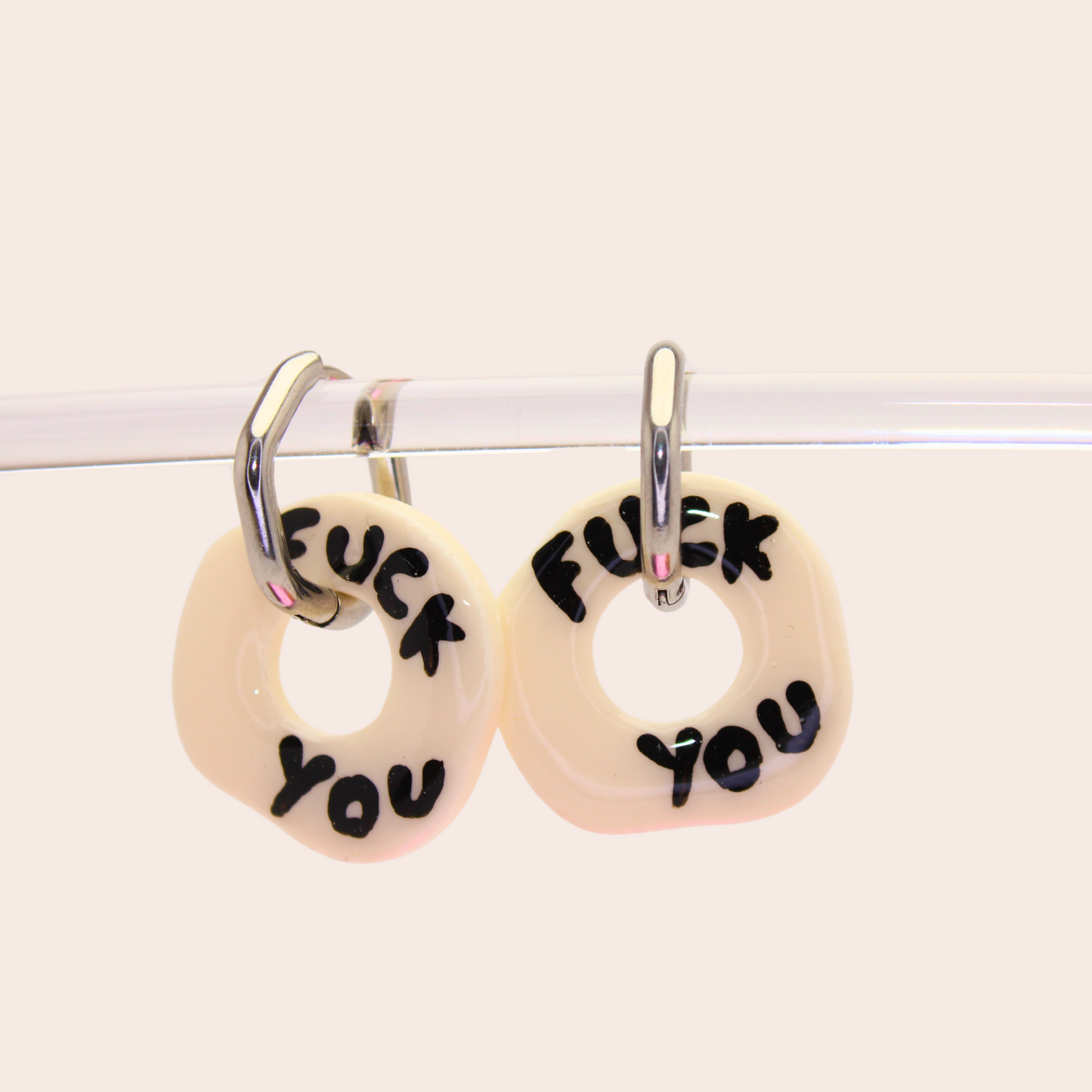 Boucles d'oreilles Fuck You