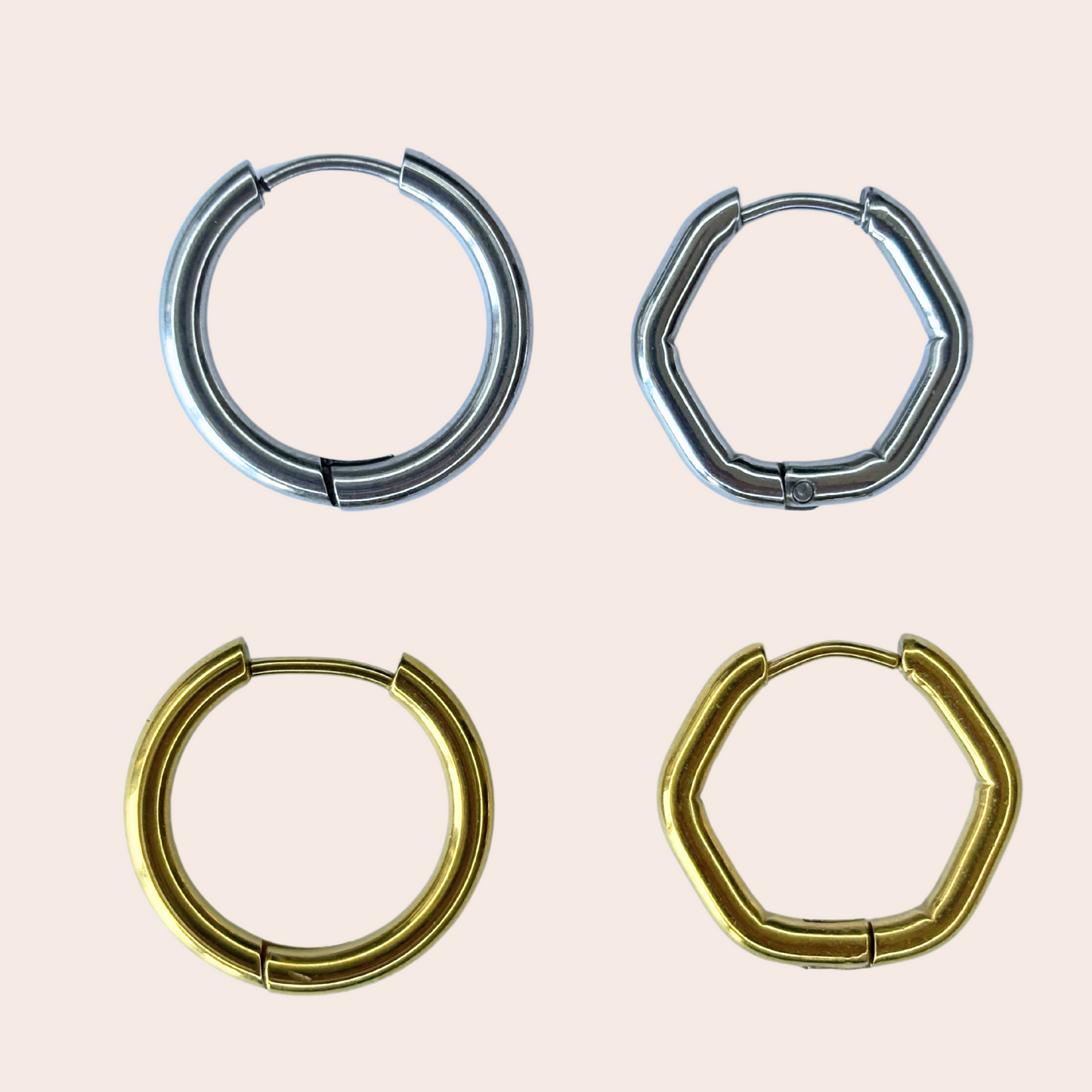 Boucles d'oreilles Lune