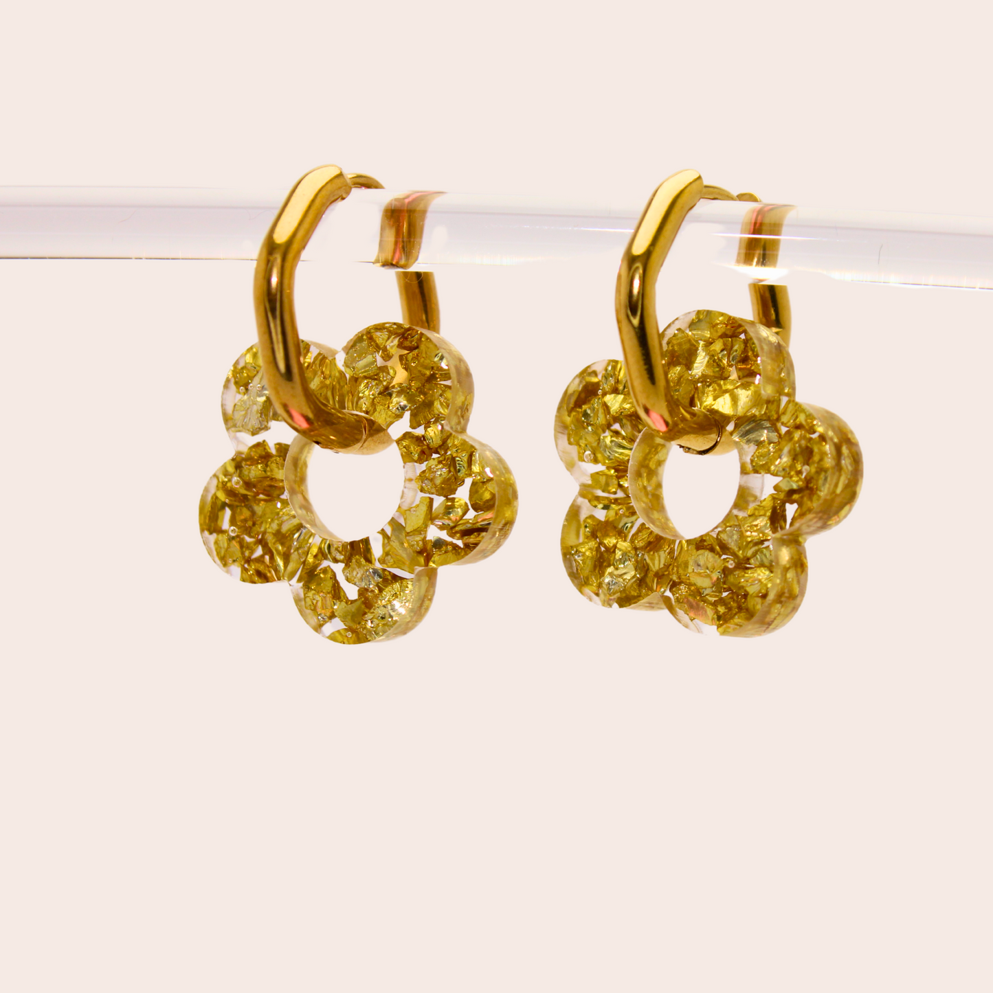 Boucles d'oreilles Fleurs