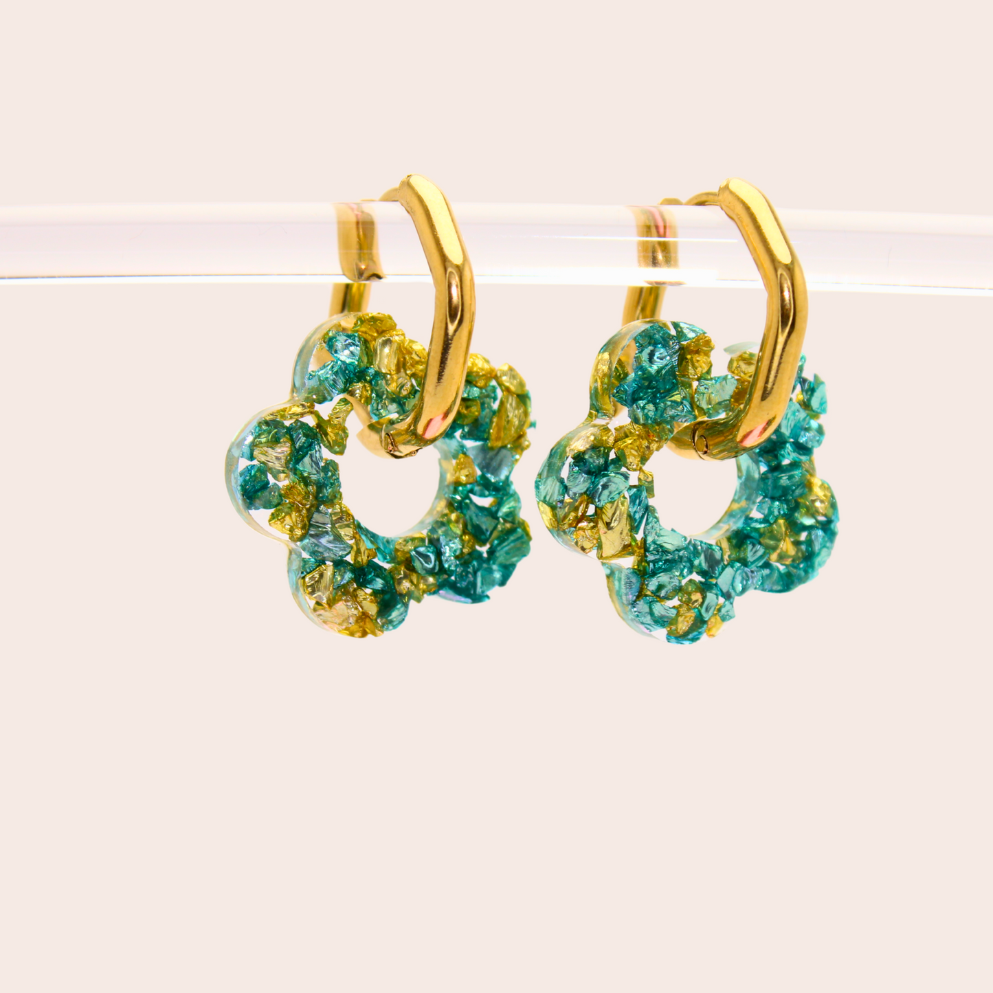 Boucles d'oreilles Fleurs