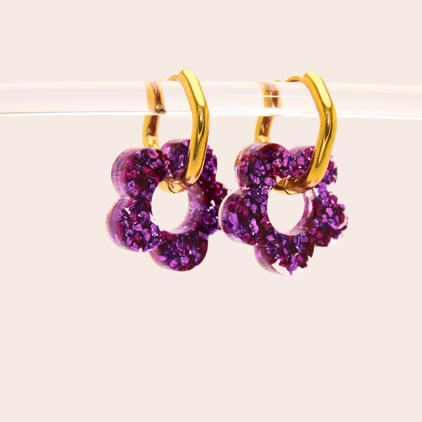 Boucles d'oreilles Fleurs