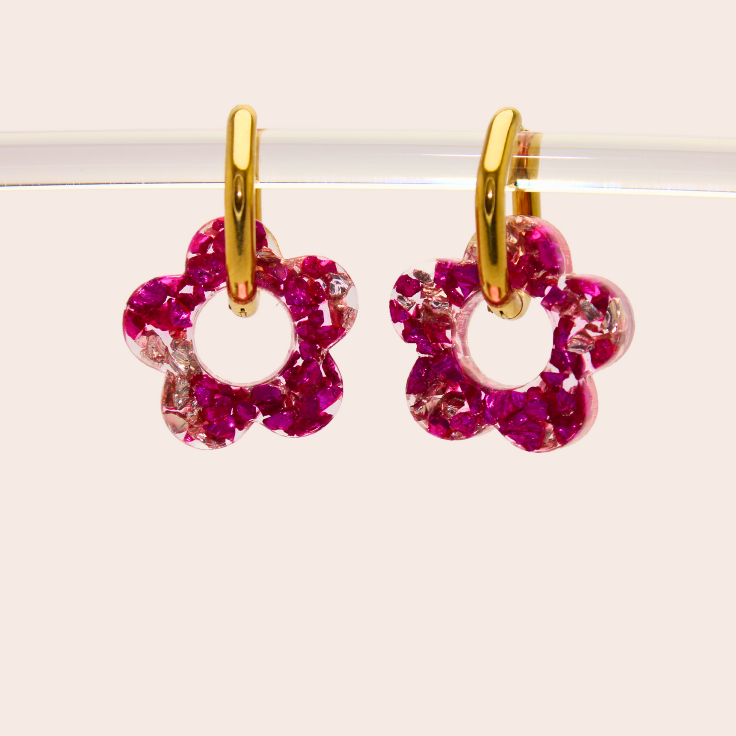 Boucles d'oreilles Fleurs