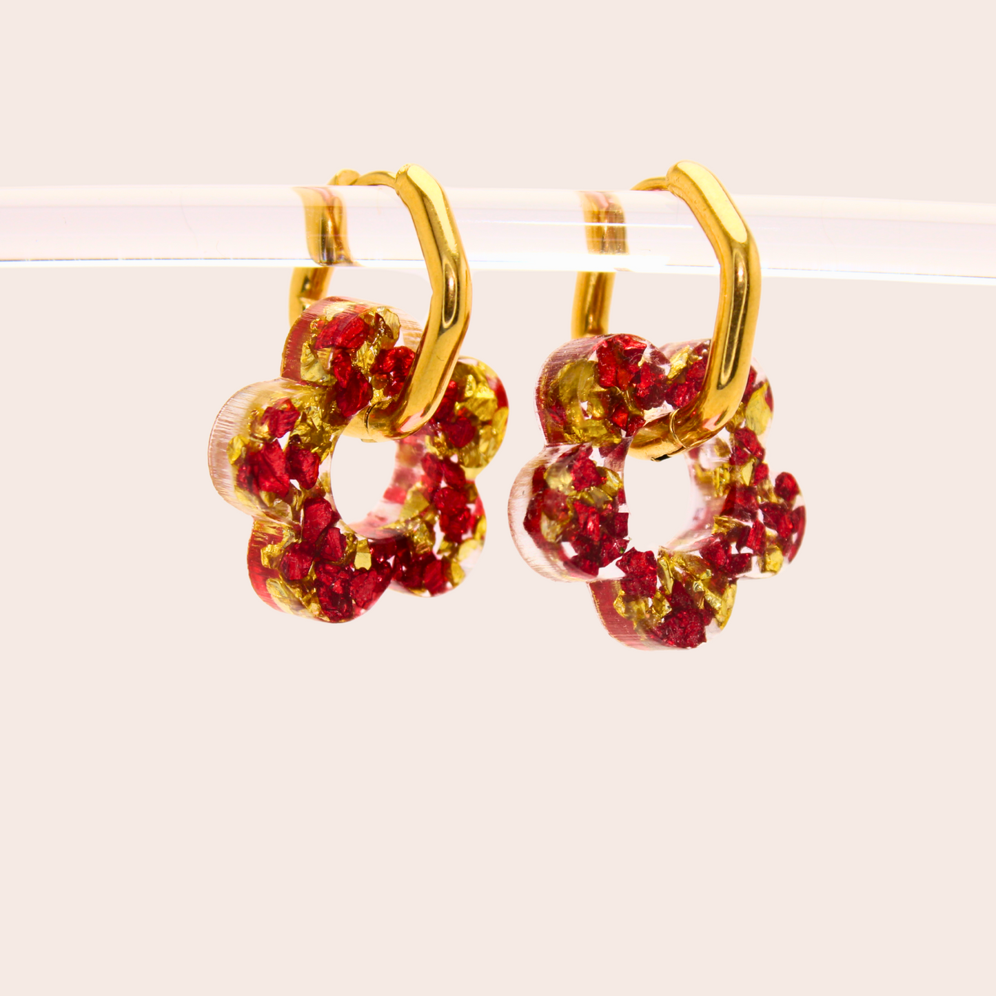 Boucles d'oreilles Fleurs