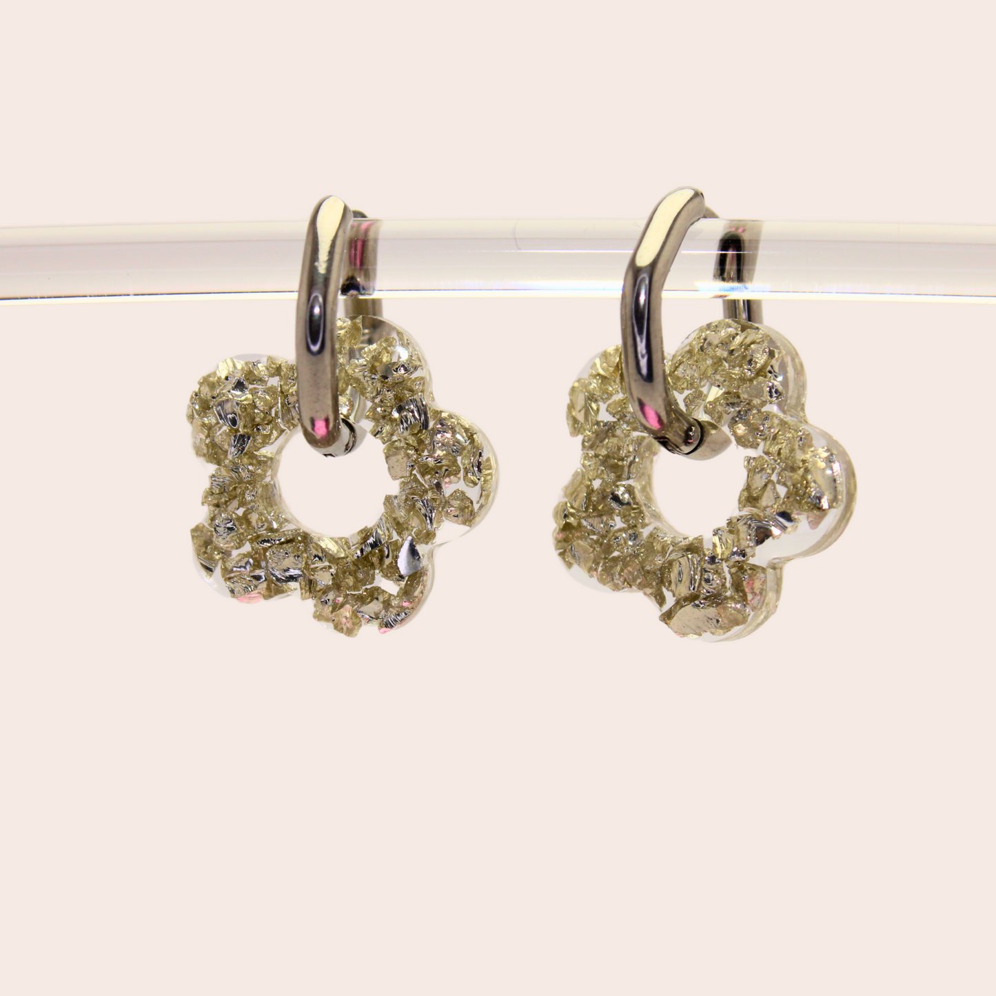 Boucles d'oreilles Fleurs