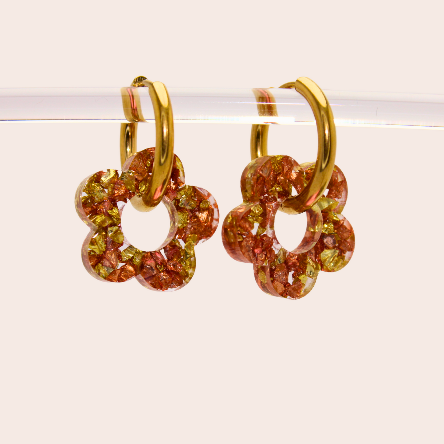 Boucles d'oreilles Fleurs