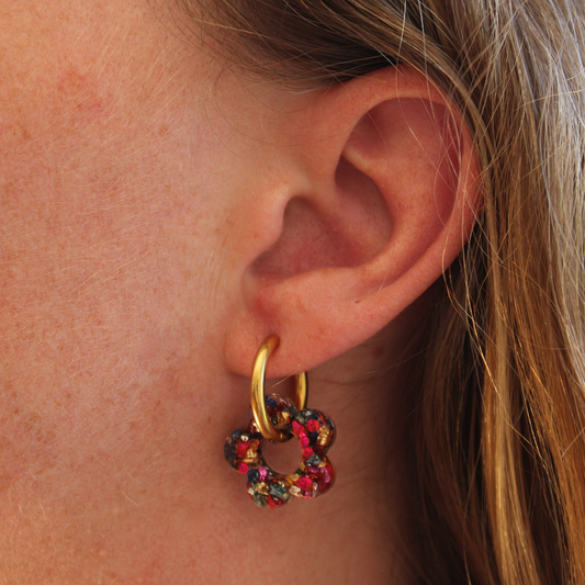 Boucles d'oreilles Fleurs