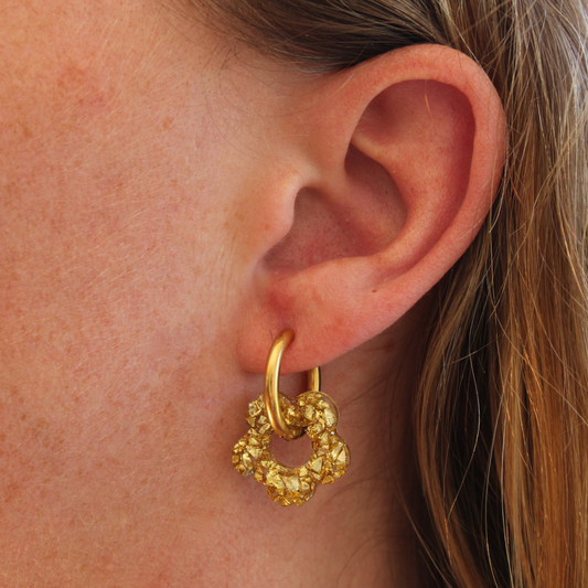 Boucles d'oreilles Fleurs