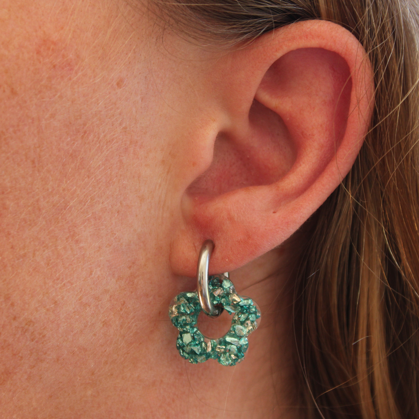 Boucles d'oreilles Fleurs