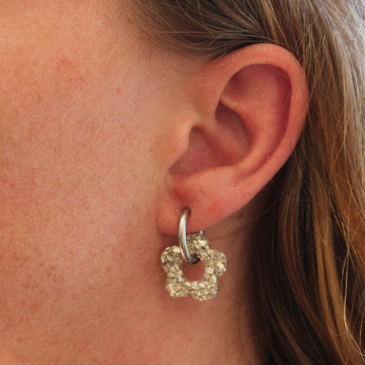 Boucles d'oreilles Fleurs