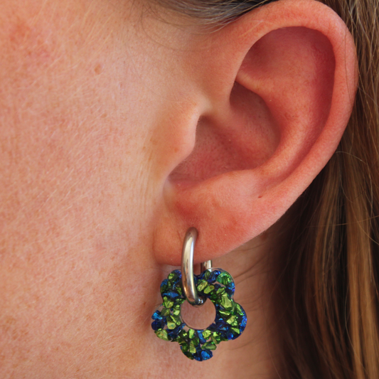 Boucles d'oreilles Fleurs