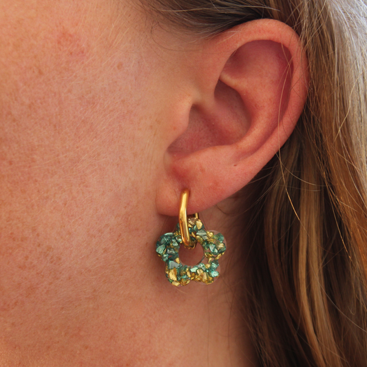 Boucles d'oreilles Fleurs
