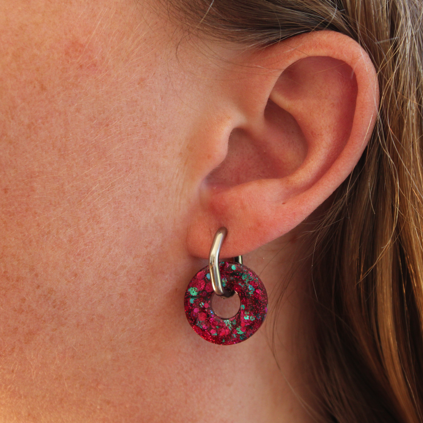 Boucles d'oreilles Rondes