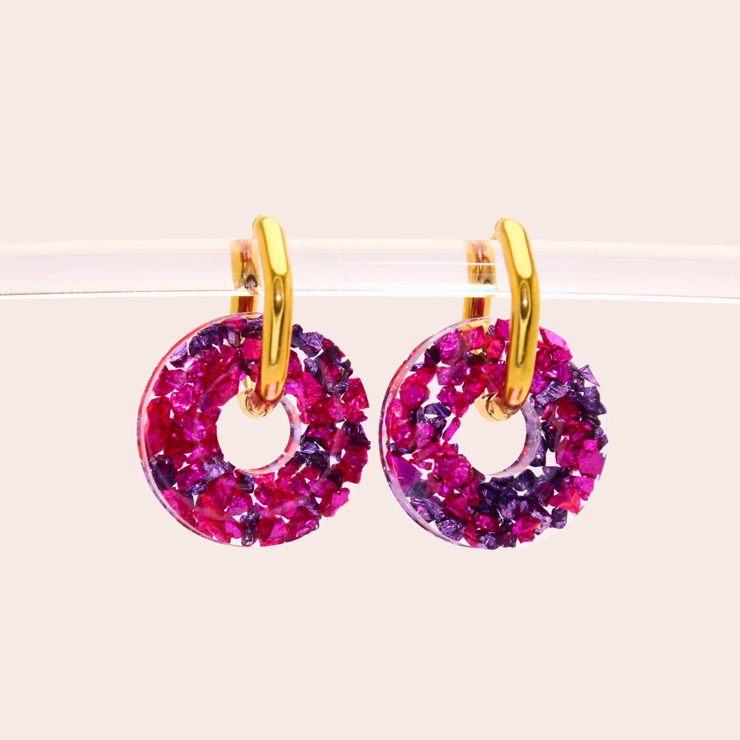 Boucles d'oreilles Rondes