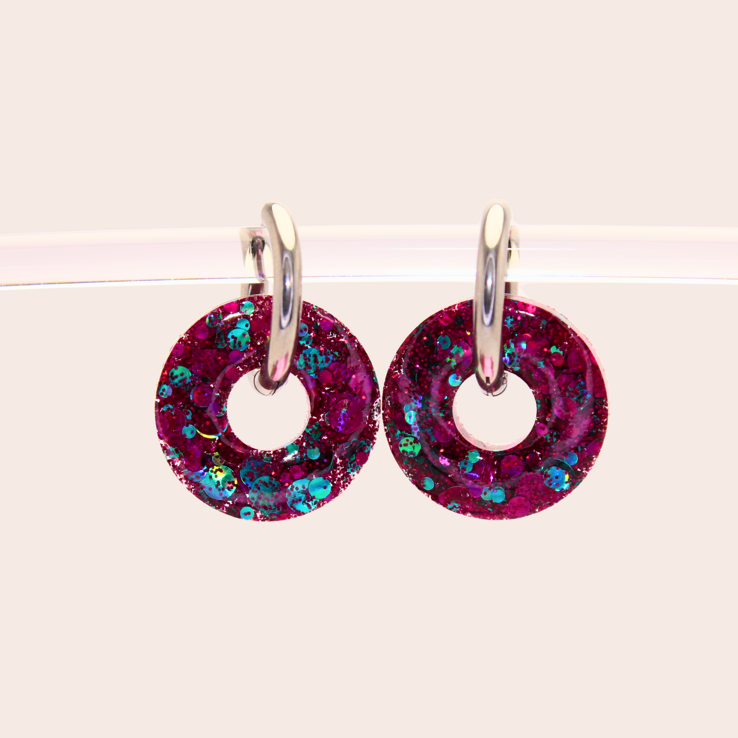 Boucles d'oreilles Rondes