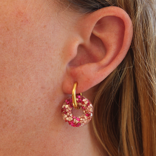 Boucles d'oreilles Rondes