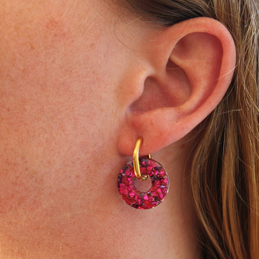 Boucles d'oreilles Rondes