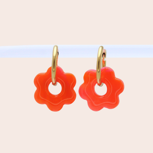 Boucles d'oreilles Fleurs