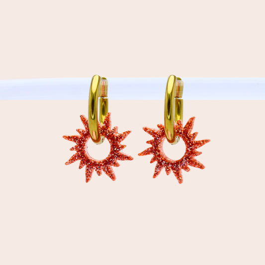 Boucles d'oreilles Soleil