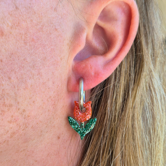 Boucles d'oreilles Tulipes