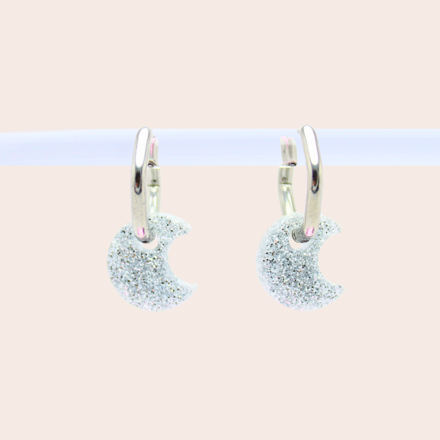 Boucles d'oreilles Lune