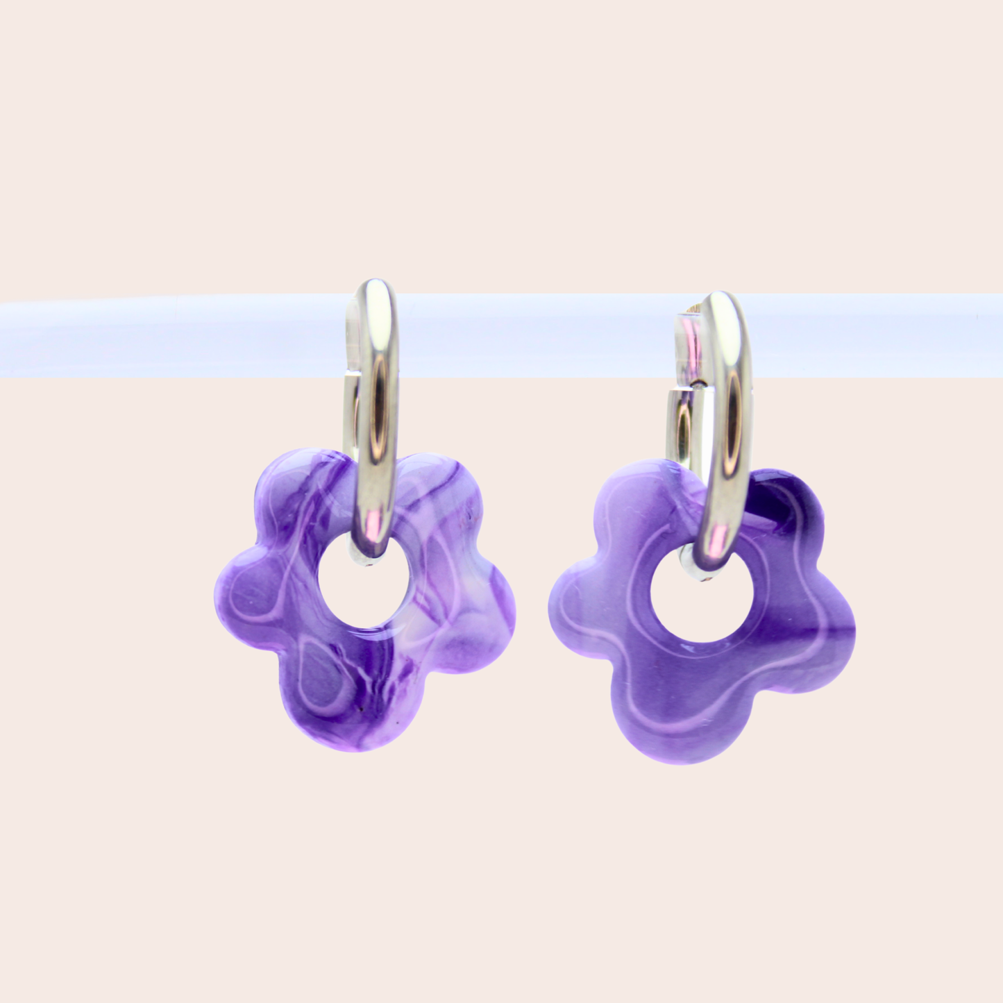 Boucles d'oreilles Fleurs