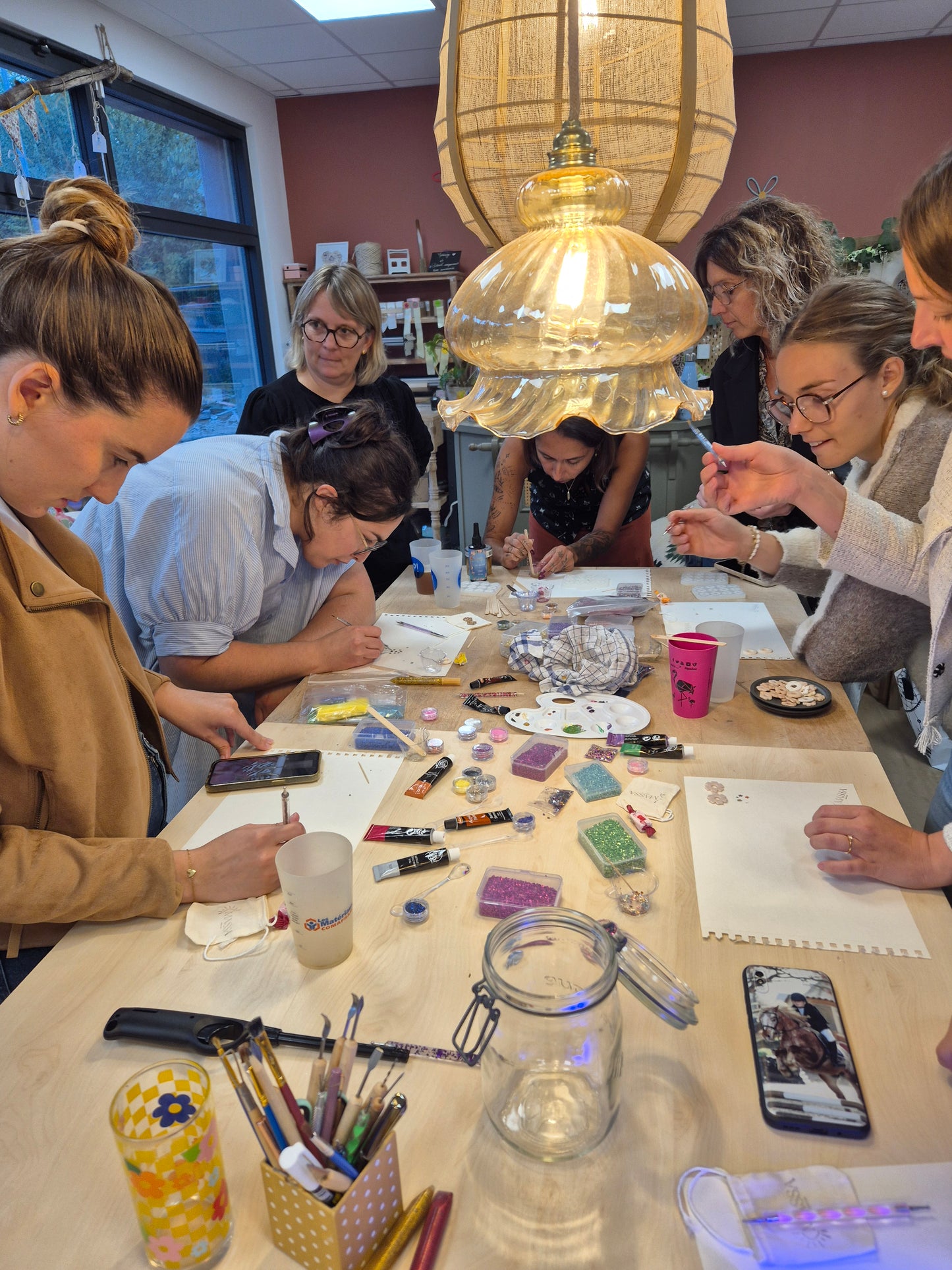 Atelier Création de boucles d'oreilles - Samedi 22 novembre - Bretzel et Arc-en-ciel