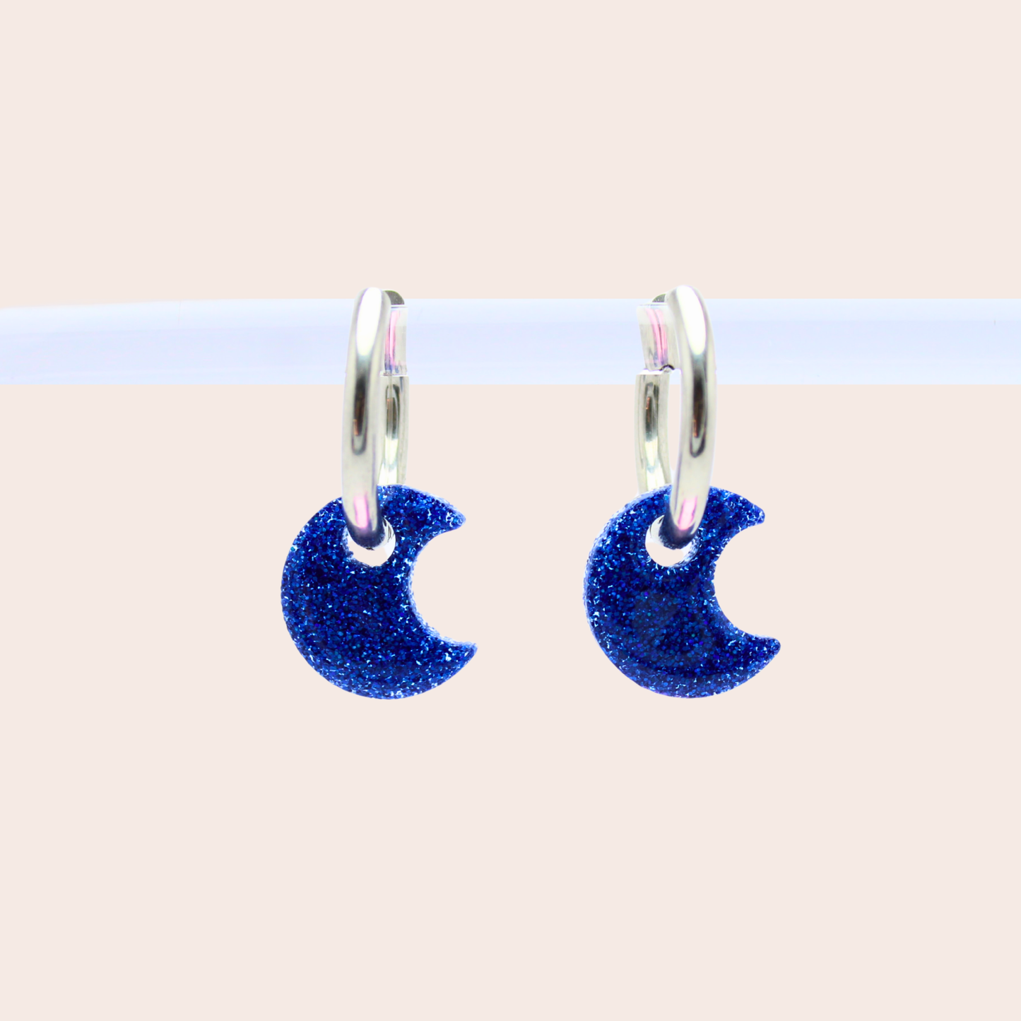Boucles d'oreilles Lune