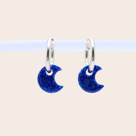 Boucles d'oreilles Lune