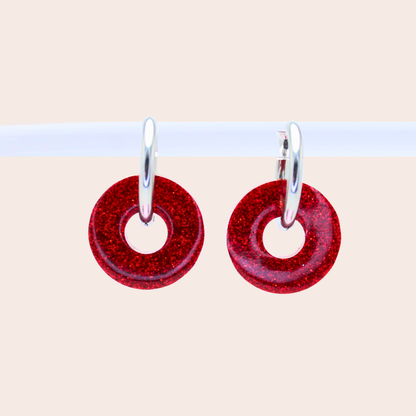 Boucles d'oreilles Rondes