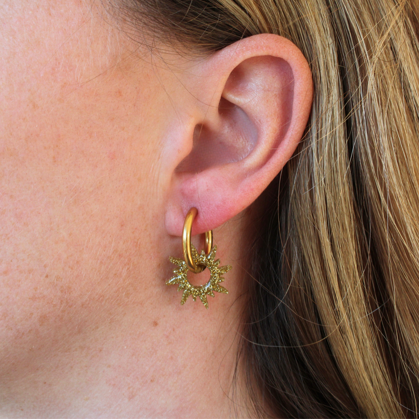 Boucles d'oreilles Soleil