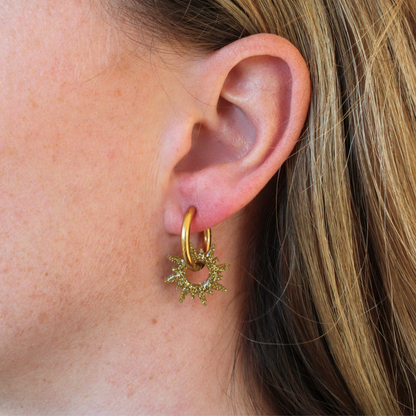 Boucles d'oreilles Soleil