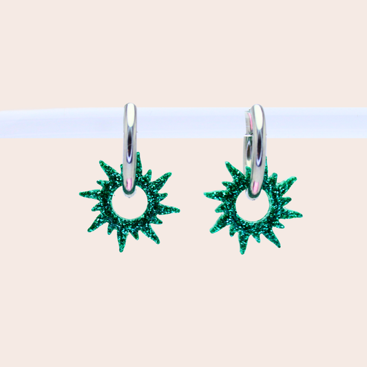 Boucles d'oreilles Soleil