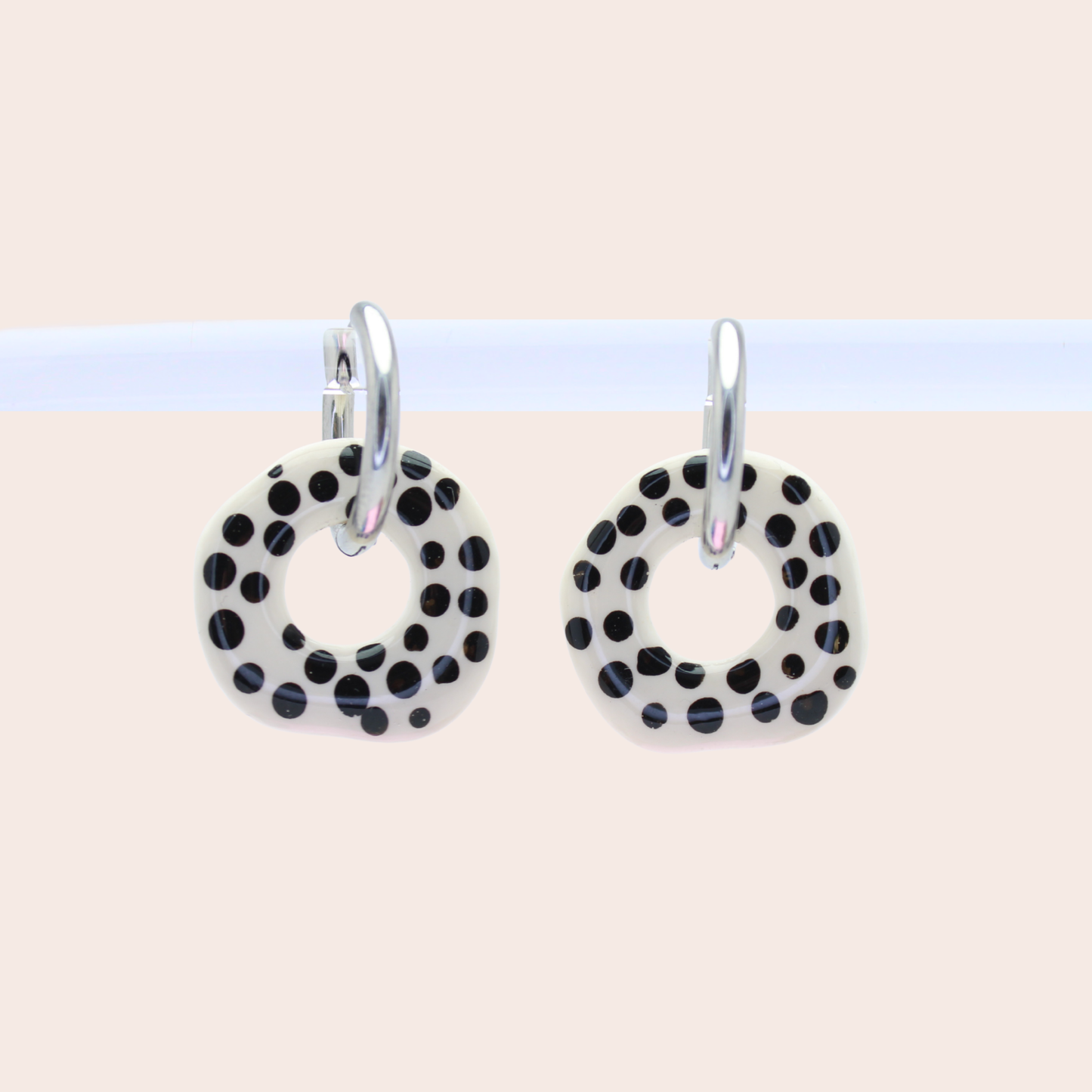 Boucles d'oreilles Pois