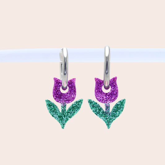 Boucles d'oreilles Tulipes