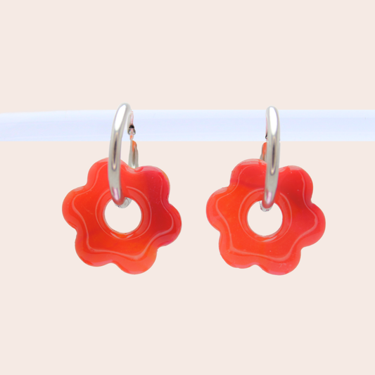 Boucles d'oreilles Fleurs